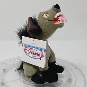 Vintage Disney Bean Bag Plush - ED From The Lion King 8 inch - with Tag